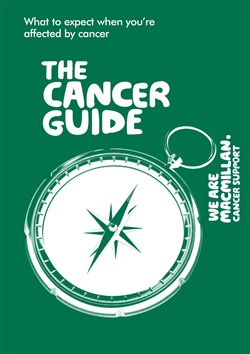 An image of the cancer guide front cover