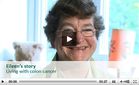 Eileen's story of living with colon cancer.