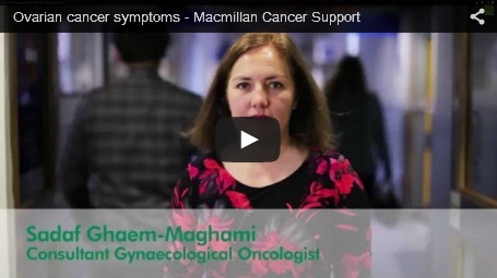 In this video Sadaf Ghaem-Maghami, Consultant Gynaceological Oncologist, provides a general overview of ovarian cancer symptoms.