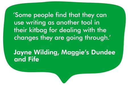 a quote from Jayne Wilding
