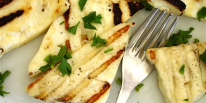 Post 137: Halloumi and chips by the sea.