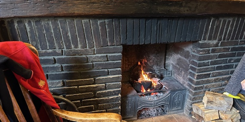 Post 192: Fireside warmth but a chill inside.