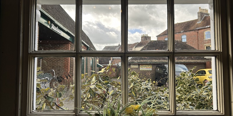 Post 340: Four seasons in a day at the Forum.