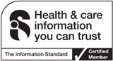 Image of the Information Standard logo