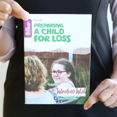 Image of Preparing a child for loss booklet cover