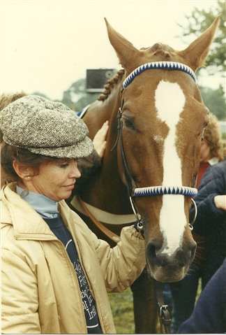  Photograph of Willo and a horse