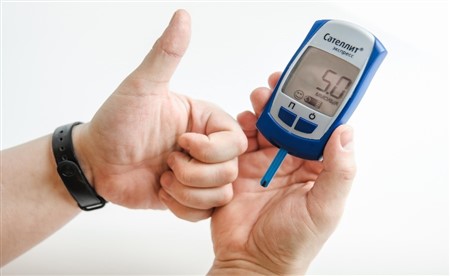 an image of a blood glucose meter