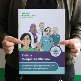 Image of 7 steps to equal health care easy read booklet