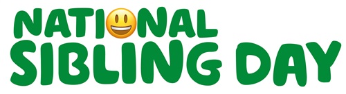 a banner which says National Sibling Day