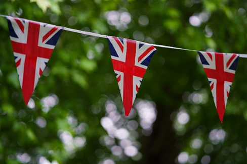  Union Jack triangle bunting