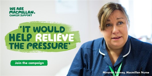 'It would help relieve the pressure' - Miranda Benney, Macmillan Nurse