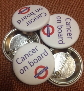 Cancer on Board badges