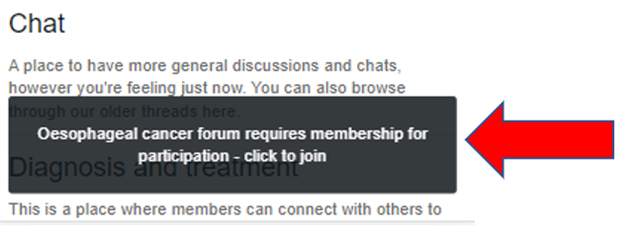 Screenshot showing the 'Click to join' banner.
