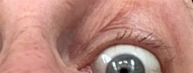 Bugger all lashes! 