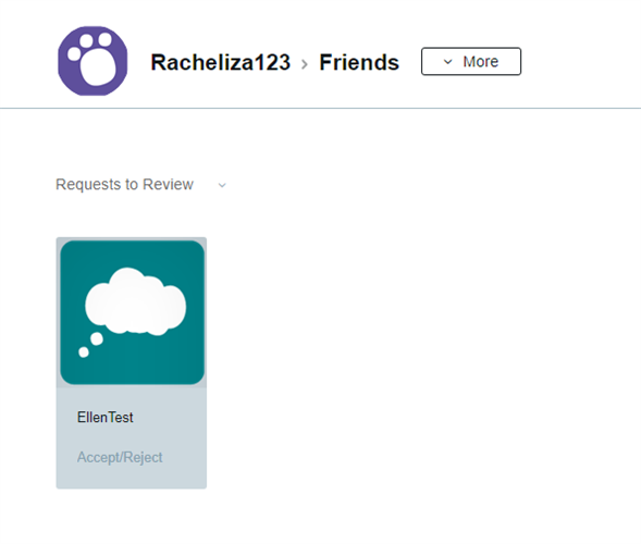  Requests to review in your profile