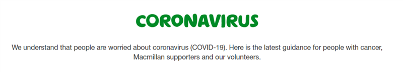Coronavirus hub